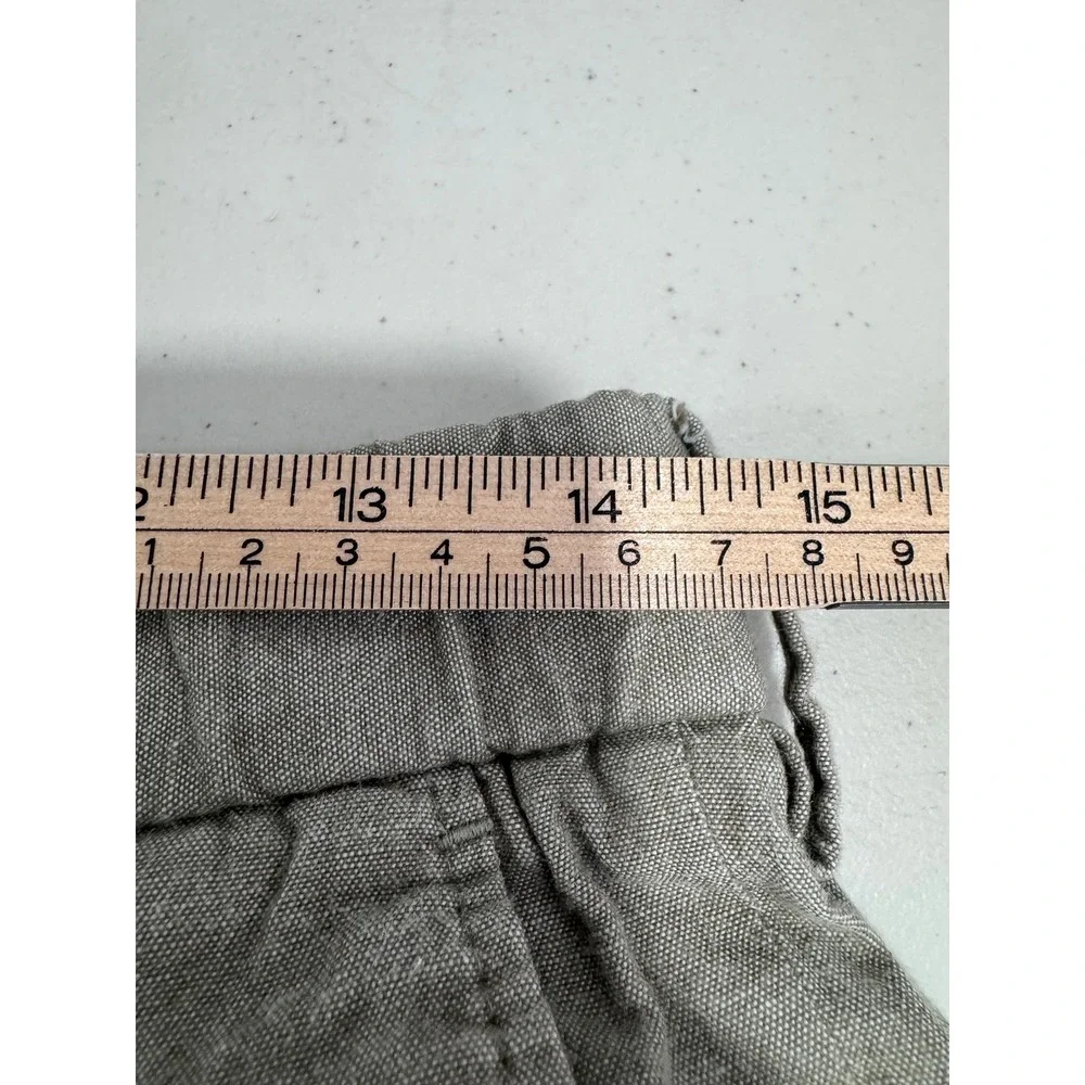 Todd Snyder Men Tan Pleated Drawstring Cotton Trousers Pant Small